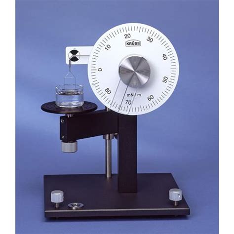 tensiometer for surface tension